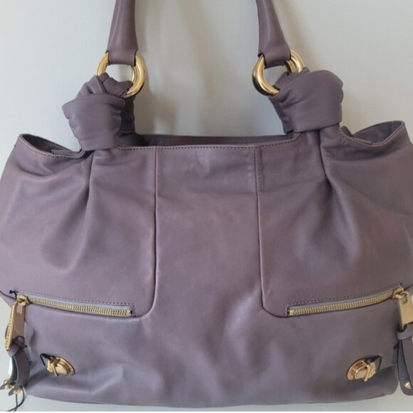 MARC JACOBS Lilac Parker Leather Bag - Picture 2 of 11